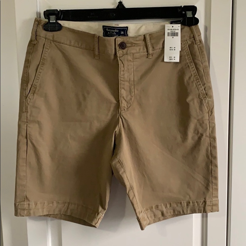 Men’s A&F Stretch Chino Short